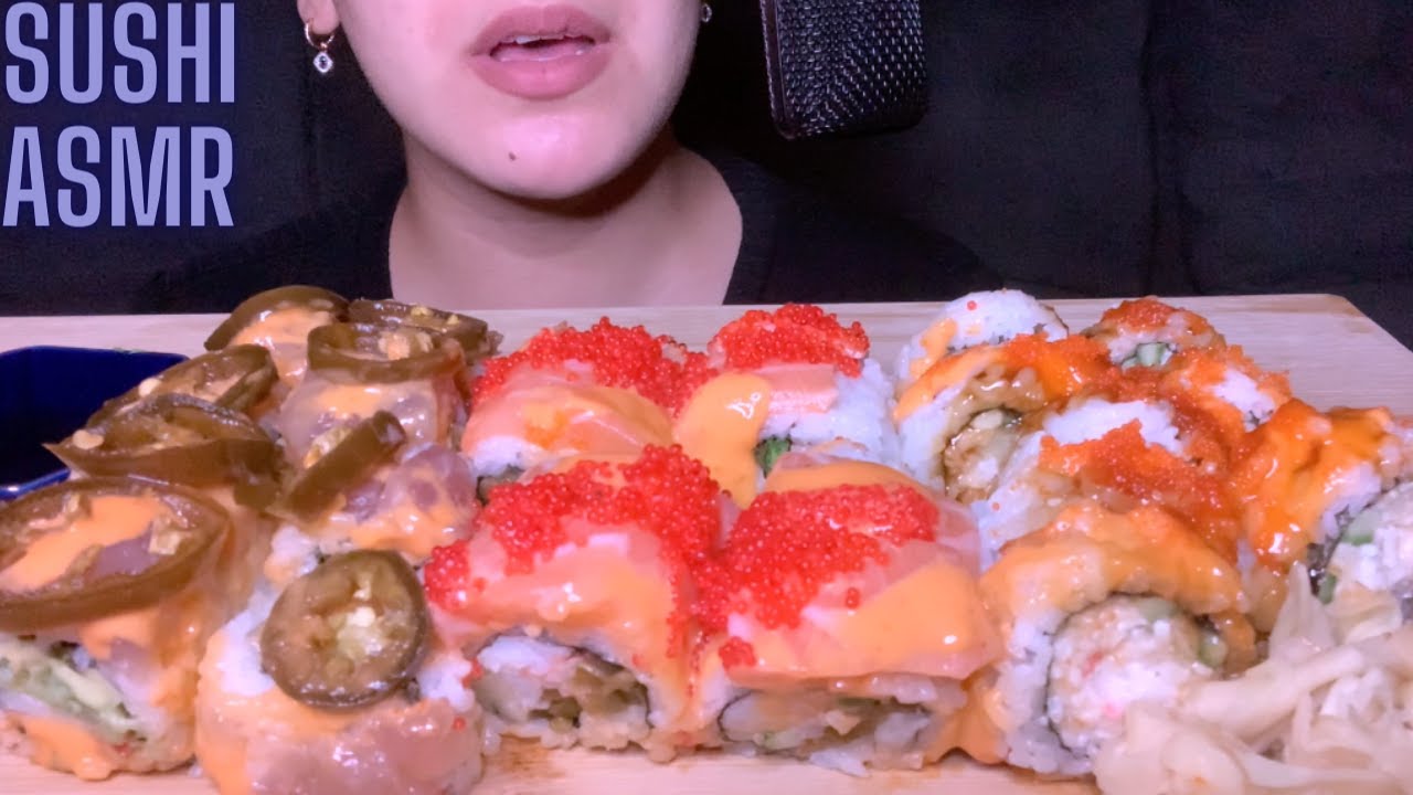 ASMR | Sushi 🍣 | Eating sounds | Mukbang 먹방