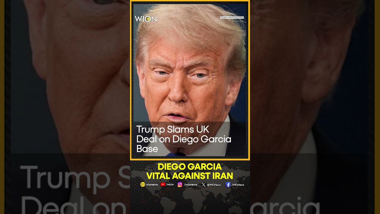 Trump Criticizes UK&rsquo;s Diego Garcia Lease Deal, Calls Base Vital Against Iran | WION