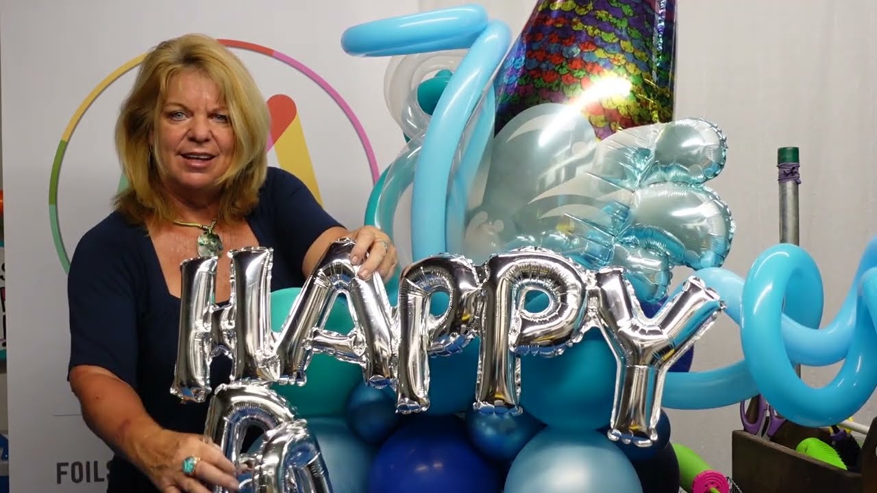 Mayflower Party Balloon Basics Air-Filled Mermaid Marquee