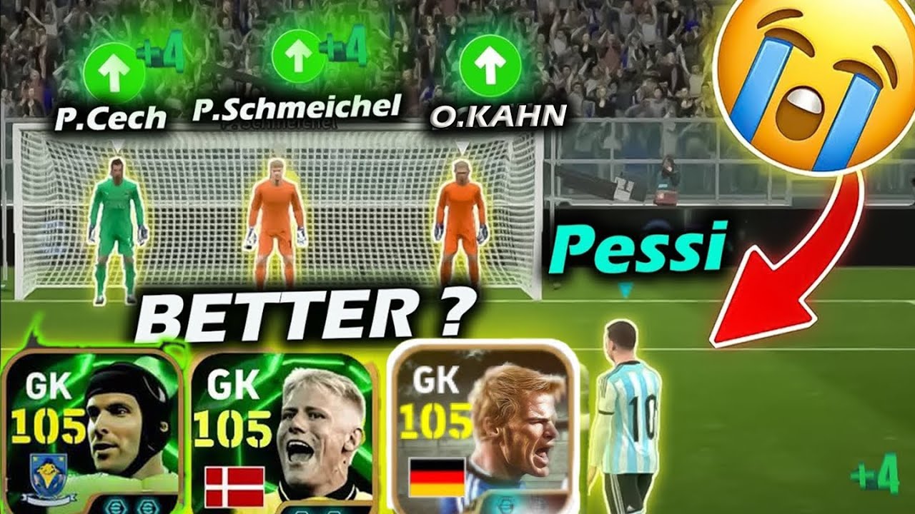 Чех против Шмейхеля против Кана — кто лучший вратарь в киберфутболе 2025? |efootball 2025