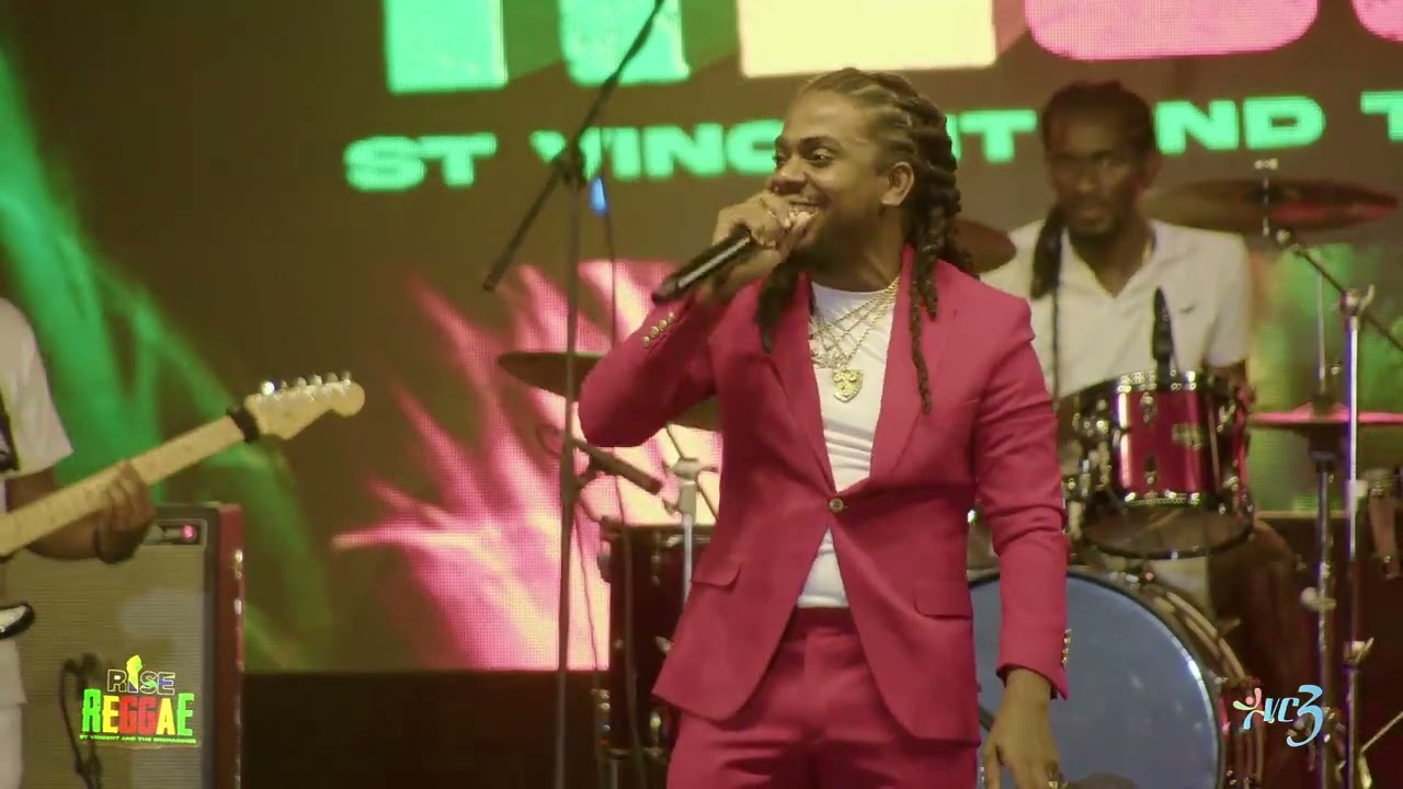 JAHMIEL PERFORMING LIVE - RISE REGGAE 2024 - ST VINCENT AND THE GRENADINES 🇻🇨