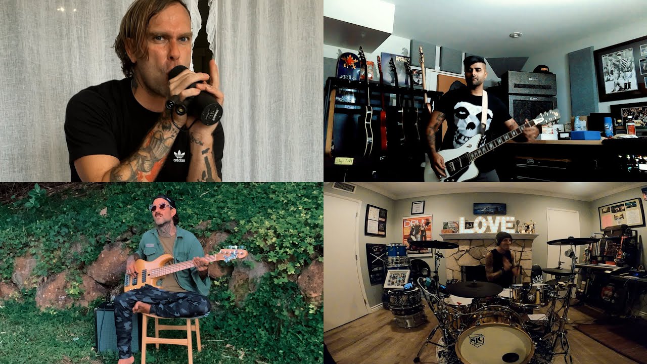 Sum 41 & The Used Members Perform Rage Against The Machine Cover Medley