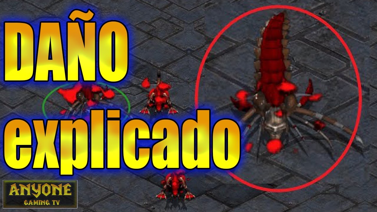 Cómo funciona el DAÑO en StarCraft: Brood War? TODO lo que TIENES que SABER 😲