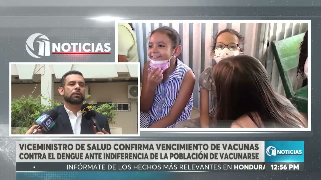 Por indiferencia de la población vacunas contra el dengue están vencidas.