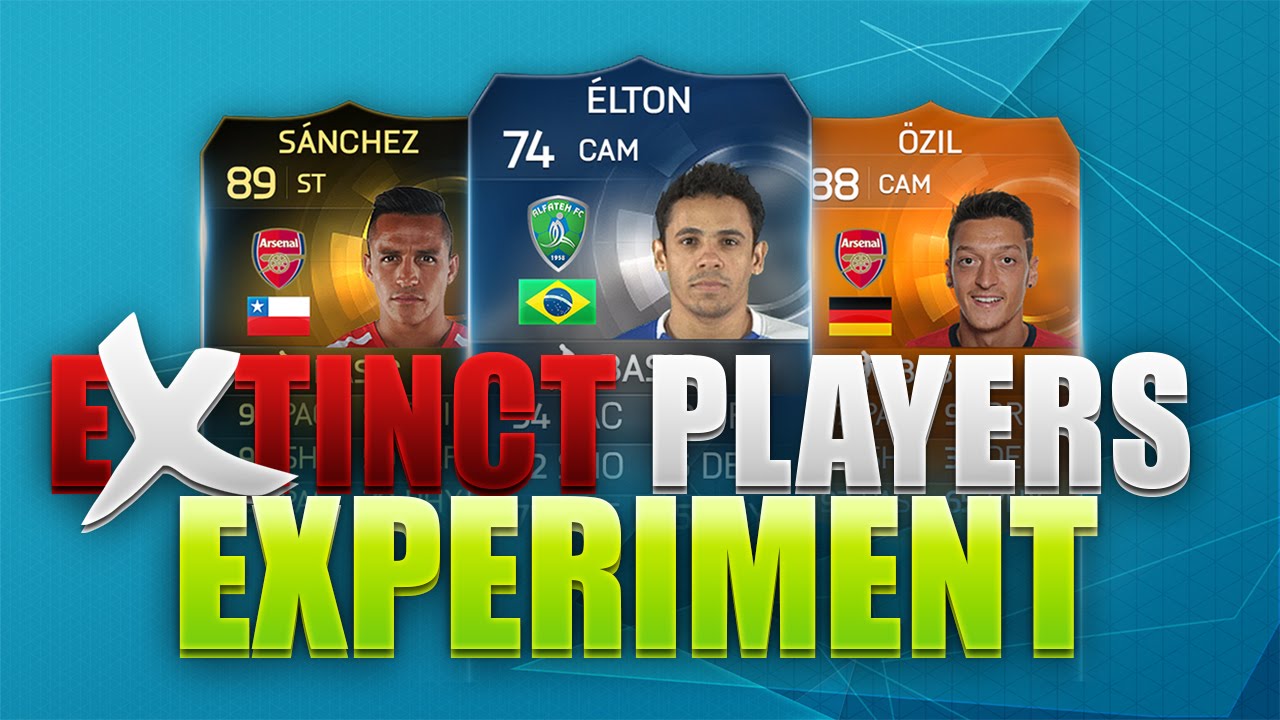EXTINCT PLAYERS EXPERIMENT!!!! FIFA 15 ULTIMATE TEAM