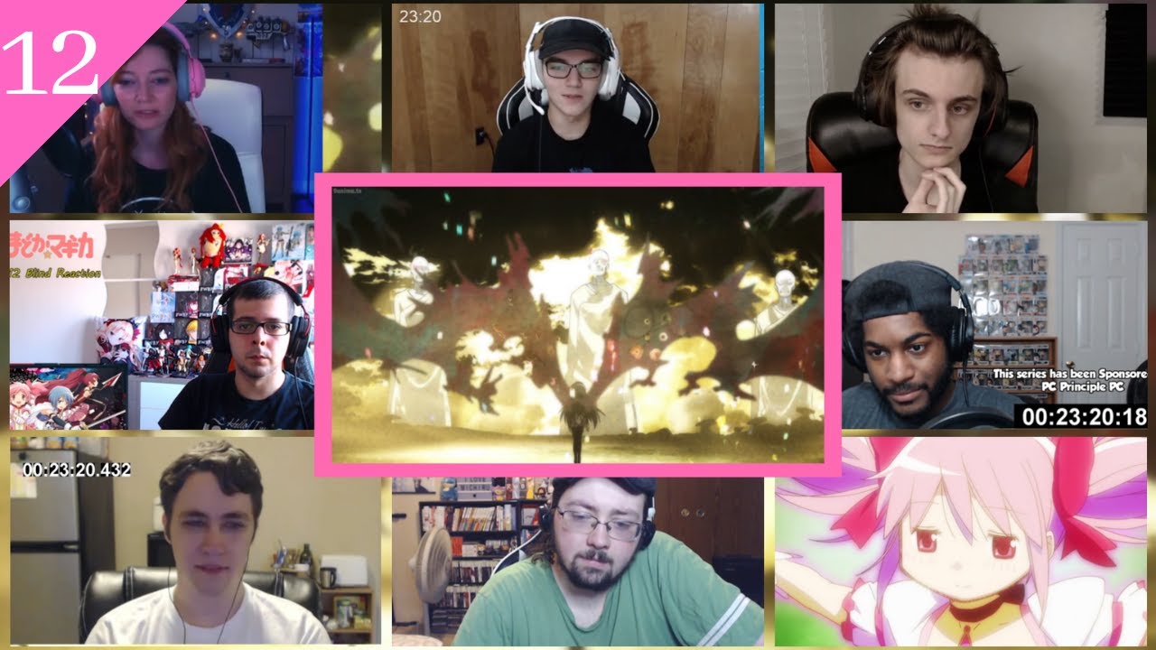 Madoka Magica Episode 12 (END) Reaction Mashup
