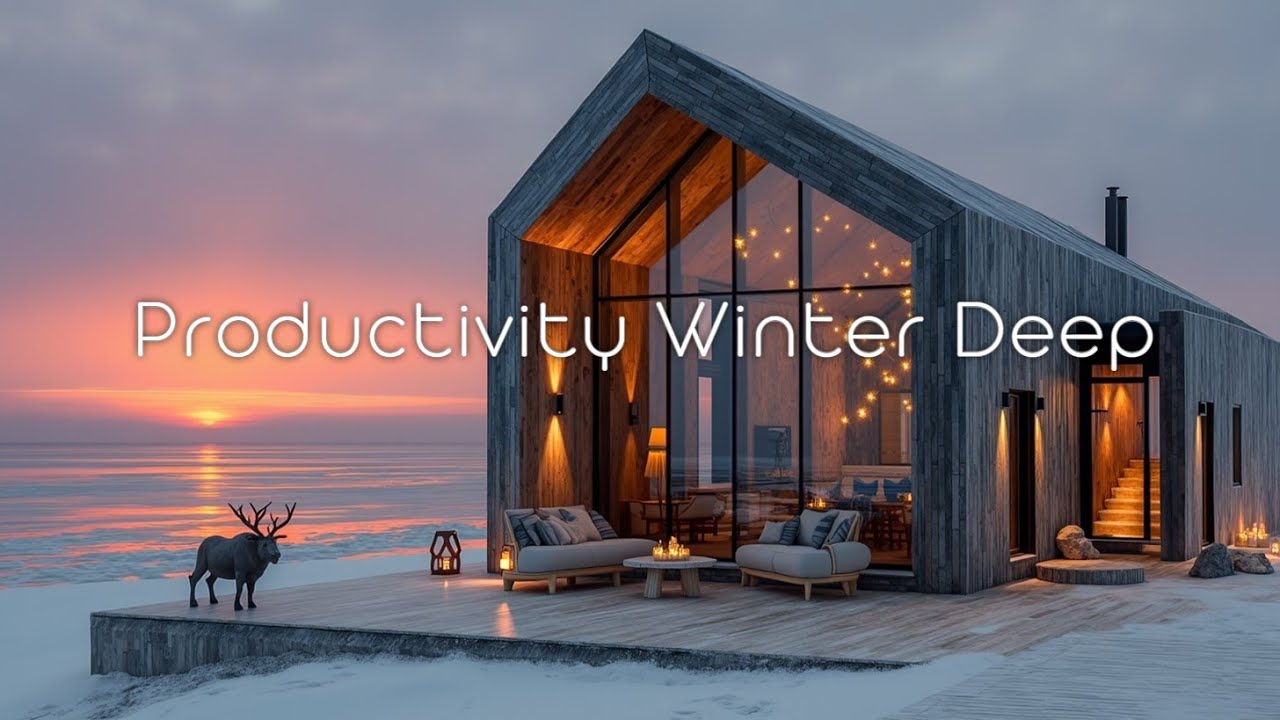 Deep Work Music Winter Edition - Фокус в Холодные Дни | Звуки для Продуктивности и Концентрации
