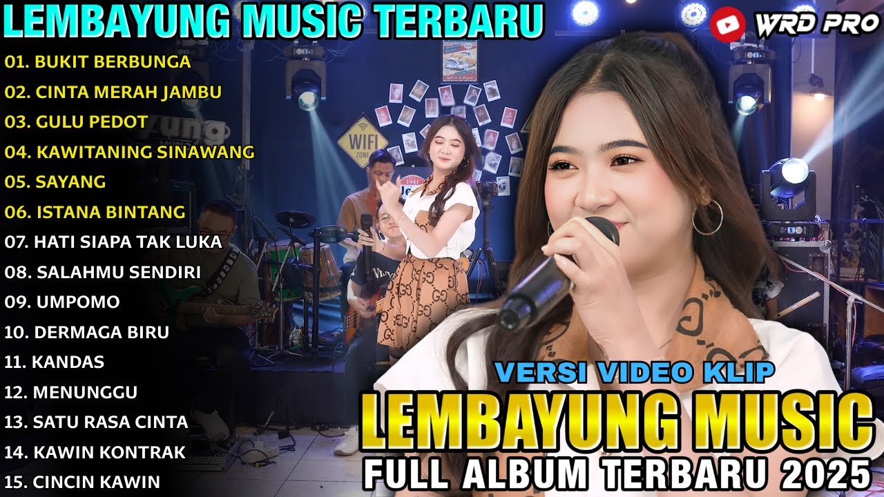 BUKIT BERBUNGA - CINTA MERAH JAMBU | OCHI ALVIRA | LEMBAYUNG MUSIC FULL ALBUM TERBARU 2025