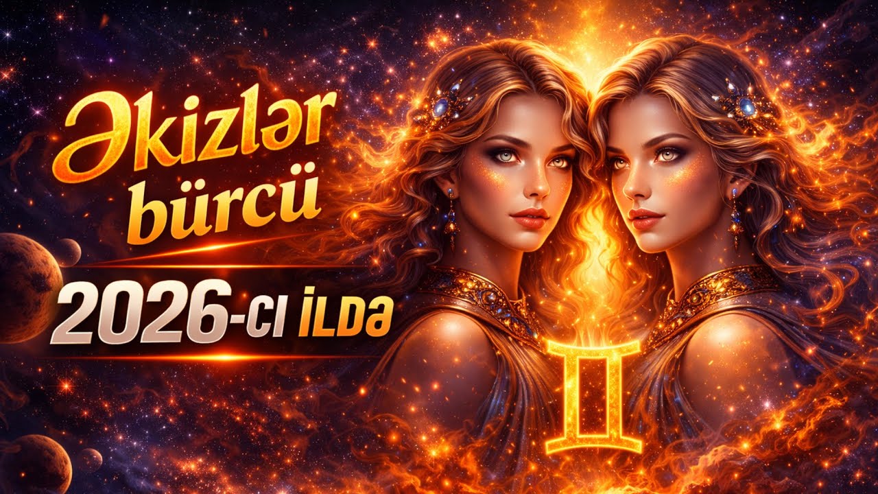 Əkizlər b&uuml;rc&uuml; 2026 - cı ildə - Bu il sizi nə g&ouml;zləyir ?