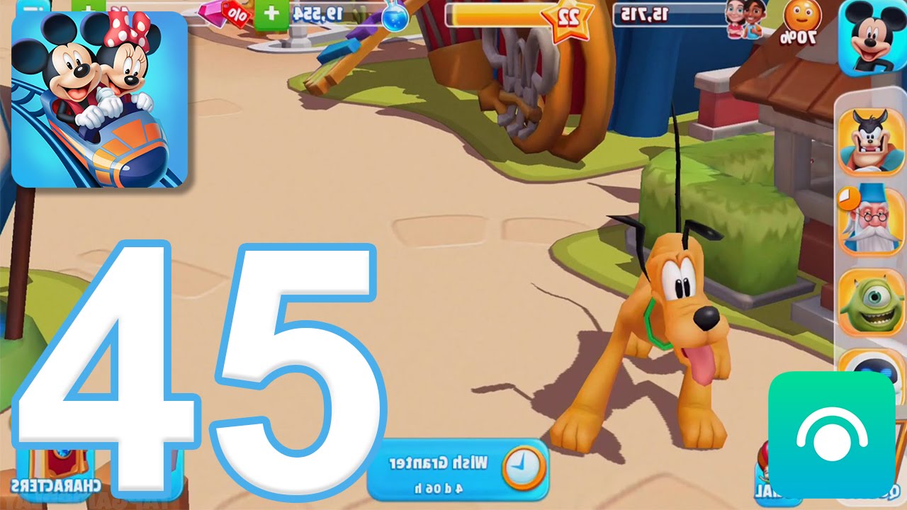 Disney Magic Kingdoms - Gameplay Walkthrough Part 45 - Level 22 (iOS, Android)