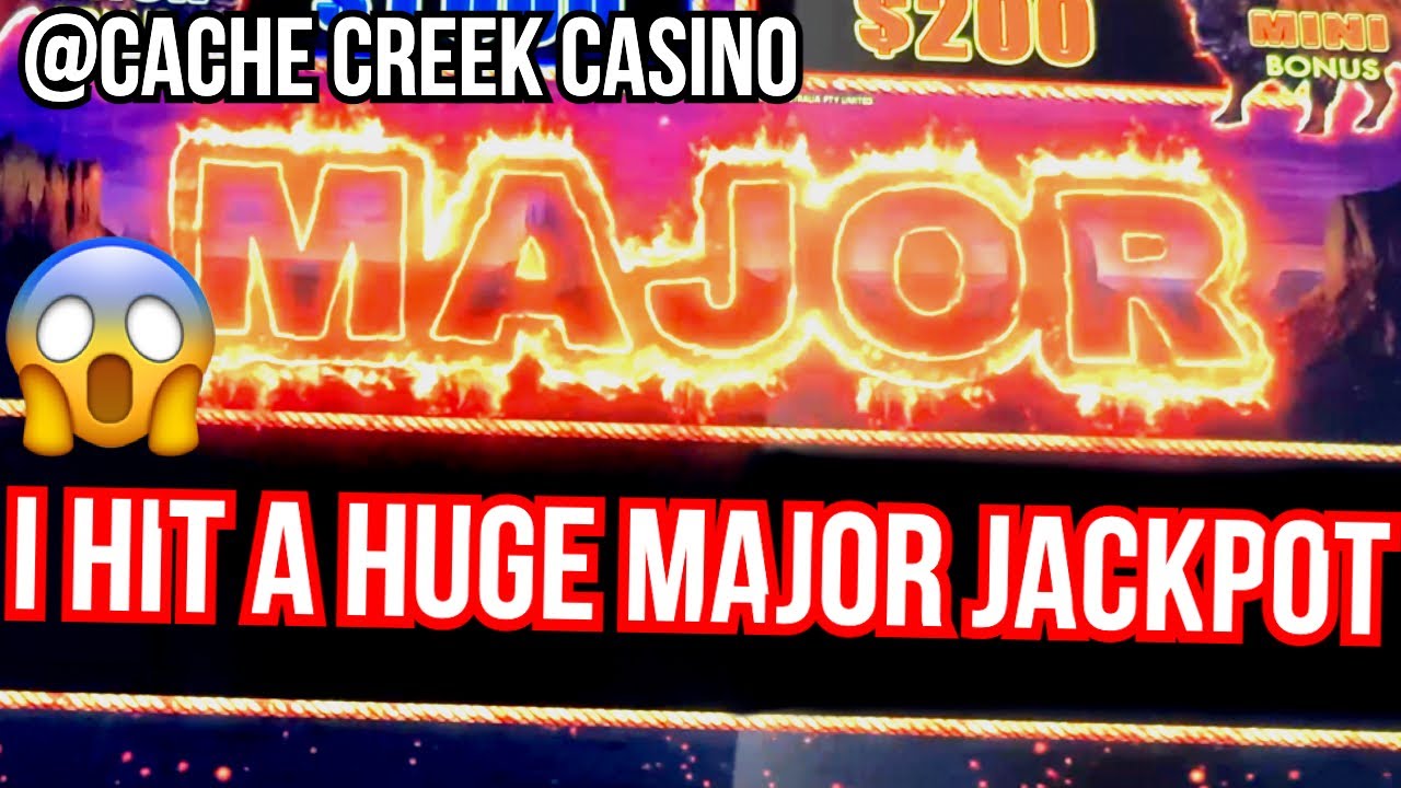 HUGE MAJOR HAND PAY JACKPOT ON BUFFALO LINK @ Cache Creek Casino | NorCal Slot Guy