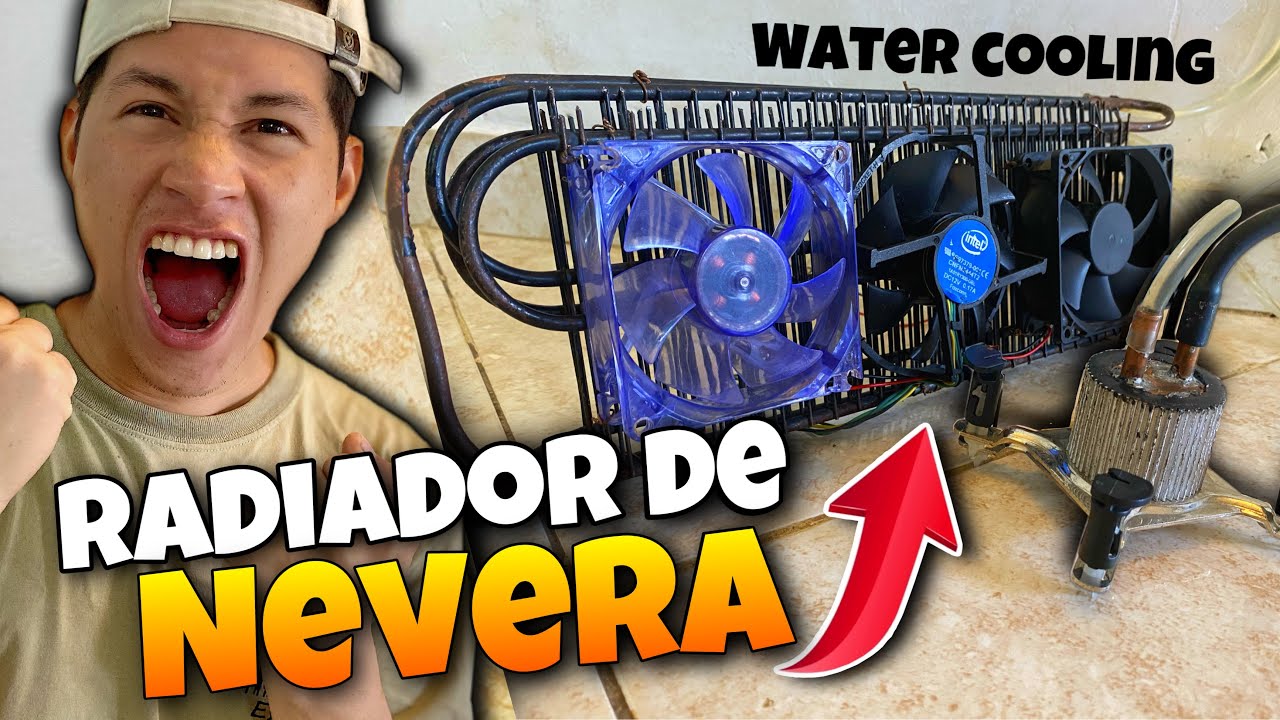 Fabrique una refrigeraciòn liquida con radiador de nevera