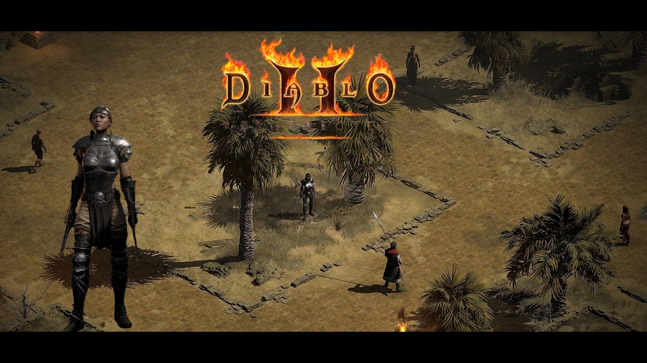Diablo 2 Ressurected - HardCore Epizod 3 - Droga  Ku Kaniona Maga