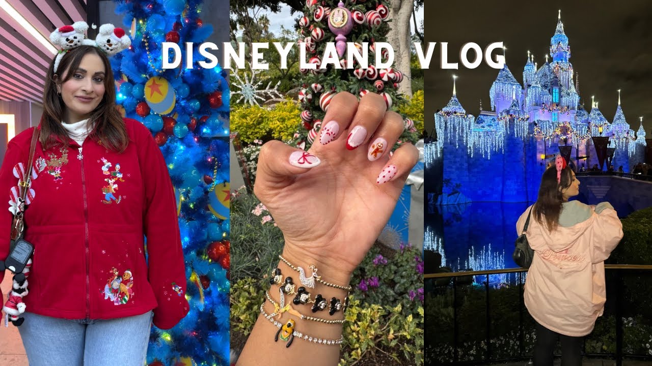 ВИДЕОБЛОГ ДИСНЕЙЛЕНДА🎀🐭 Подарки в BaubleBar, праздничные украшения в Pixar Place + моя любимая ви...