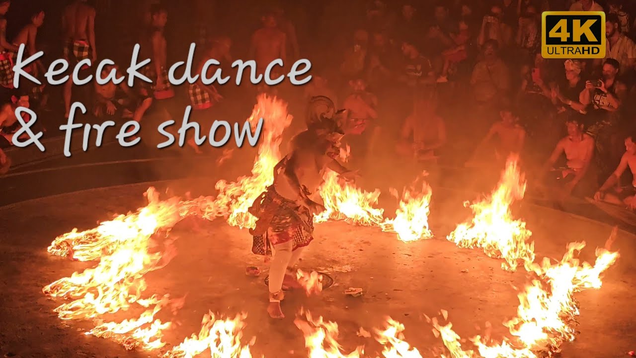 Must See Kecak Dance | Epic fire shows at Bali, Indonesia