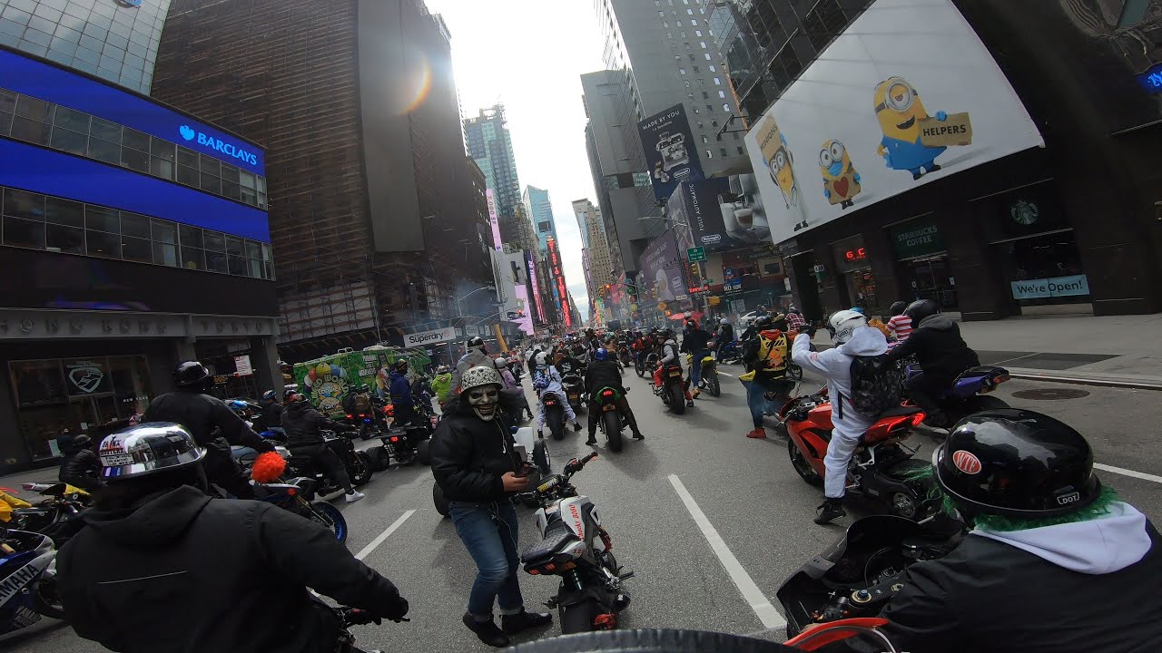 [Bikelife] NYC Halloween RIdeout 🗽🏍🎃