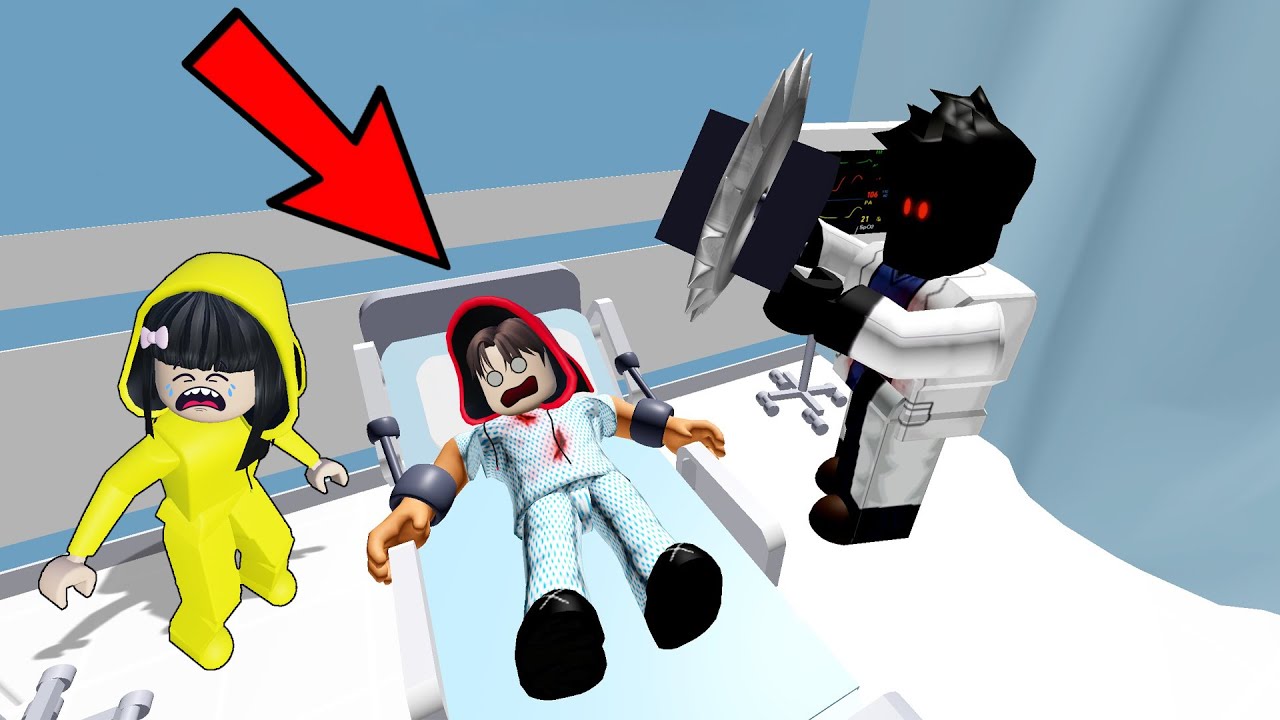 Yuta, Mio Dan Baby Celine Masuk Rumah Sakit Bertemu Dokter Hantu || ROBLOX
