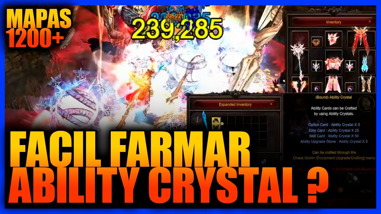 [MU GLOBAL] FARMANDO ABILITY CRISTALS PARA SKILL DUPLA - OS MAPAS FICARAM FORTES!!