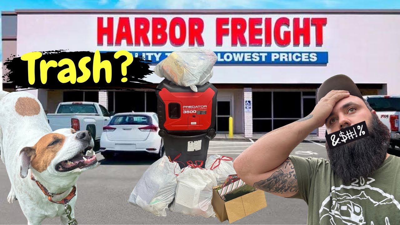 Harbor freight RV generator predator 3500 trash?