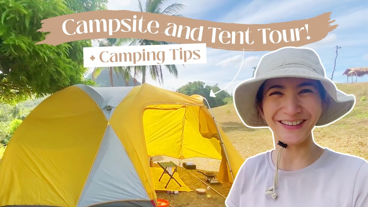 Campsite and Tent Tour (What to bring?) | Rica Peralejo-Bonifacio