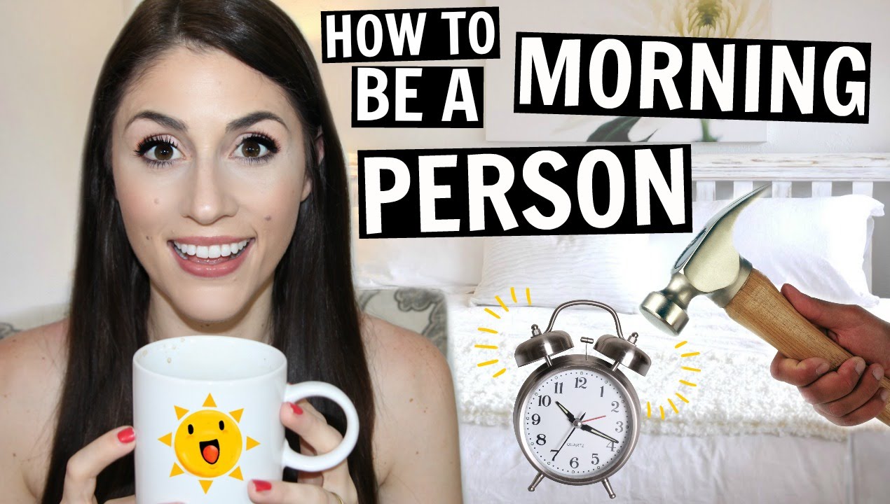 How To Be a Morning Person | BEST Morning Hacks -  [ But First, Coffee ]
