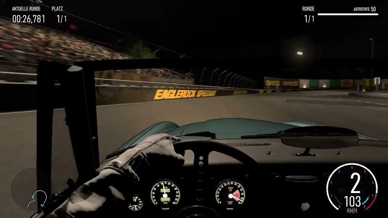 Forza Motorsport : Austin Healey 3000 MKIII 65' Eaglerock Clubstrecke rückwärts (Full Tuning)