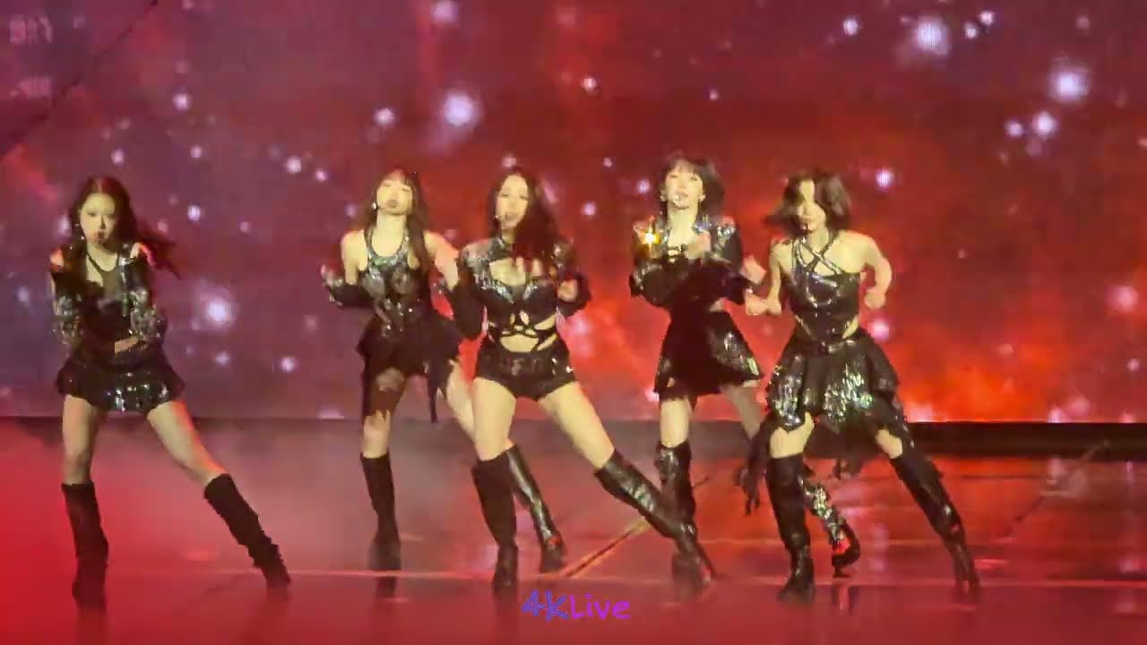 [8K] LE SSERAFIM 르세라핌  Ash + Hot  EASY CRAZY HOT Tour Encore In Seoul
