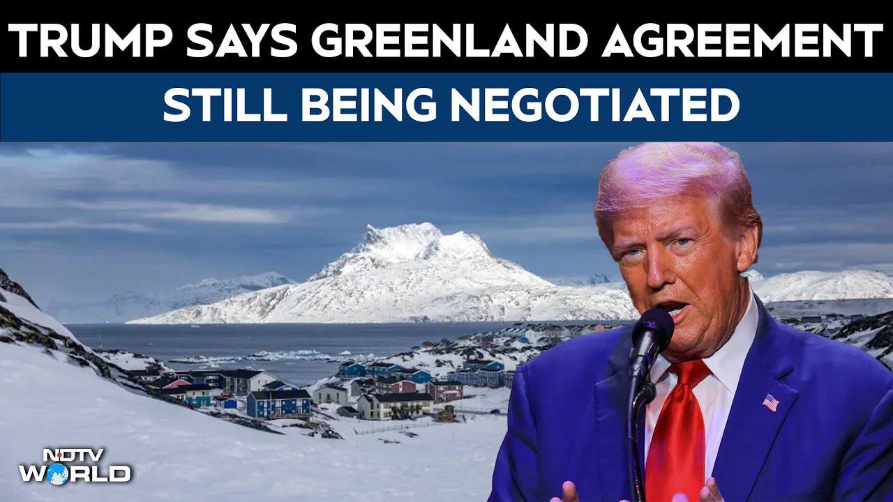 Trump Says Greenland Agreement Still Being Negotiated: "We Will Have Something In 2 Weeks":