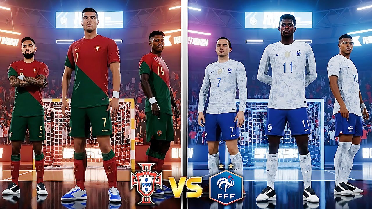 FIFA VOLTA 26 - RONALDO vs MBAPPE | PORTUGAL vs FRANCE