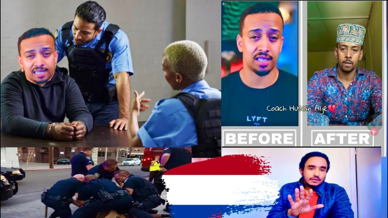 HUSSEIN ELJI OO TIKTOK CAAN KA AH OO LAGA TARXIILAY HOLLAND OO QALAB HALIS AH LAGU XIRAY