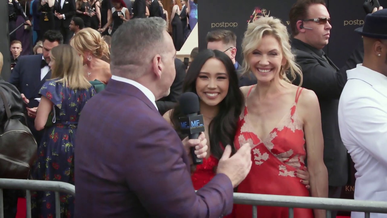 Stacy Haiduk & Thia Megia Interview - Days of our Lives - 46th Annual Daytime Emmys Red Carpet