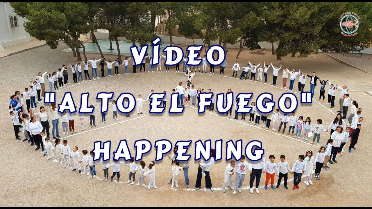 20240130 PAZ NERUDA Alto el fuego Happening