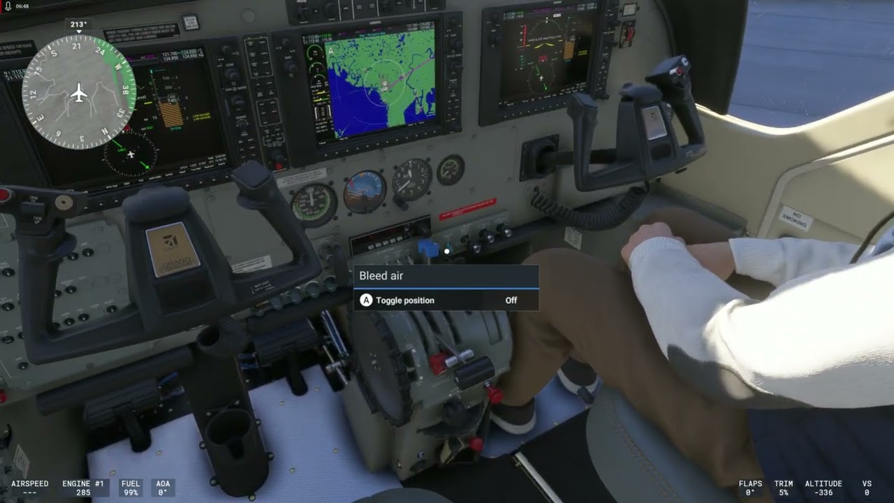 Microsoft Flight Simulator 2024  Getting better with the Cessna 172 Variant Passenger Part 1
