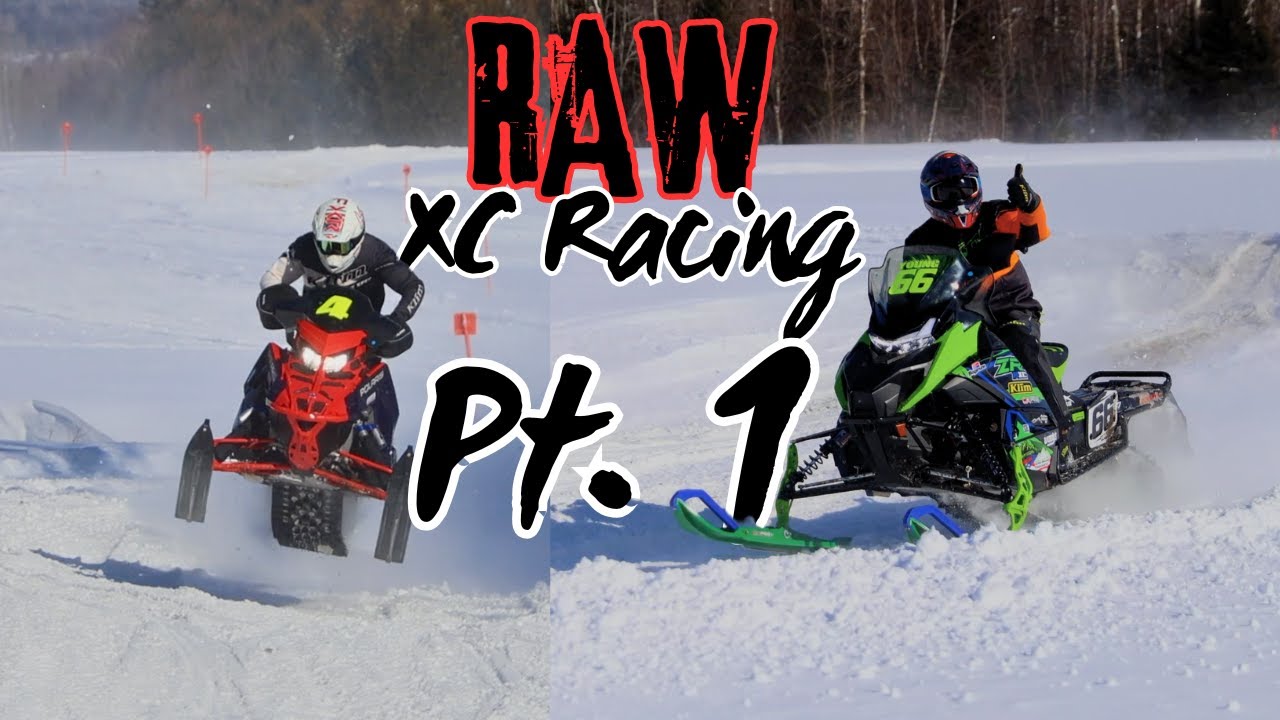 RAW XC Snowmobile Racing ft. Spare Time Video