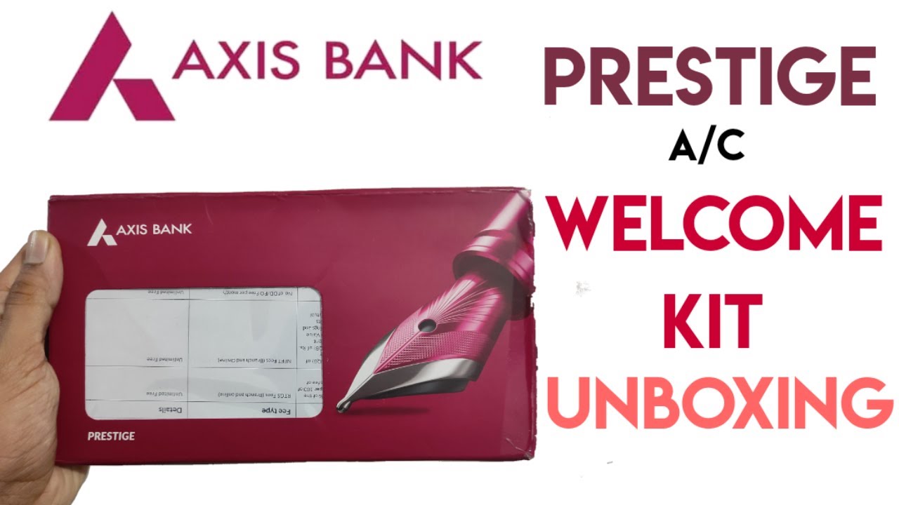 Axis Bank Prestige Debit Card Unboxing  & Account Details | startingindia
