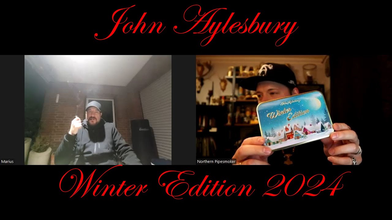 Pfeifentabak für kalte Tage ☃️ / John Aylesbury Winter Edition 2024 🍂/ Review