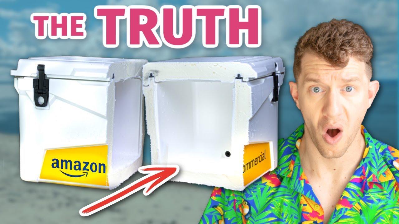 I Cut the AMAZON 45 Quart Cooler in Half and Discovered the TRUTH