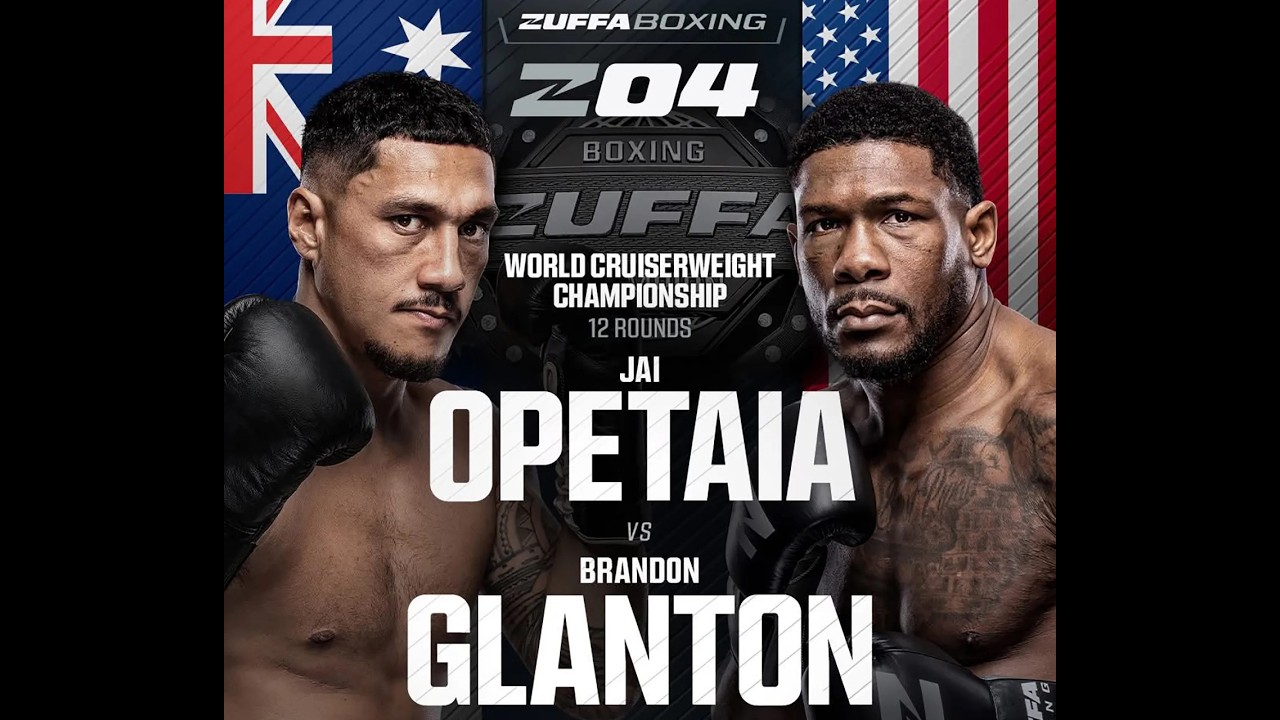 Джай Опетая против Брэндона Глантона: бой в первом тяжелом весе по версии IBF/ZUFFA — предварител...