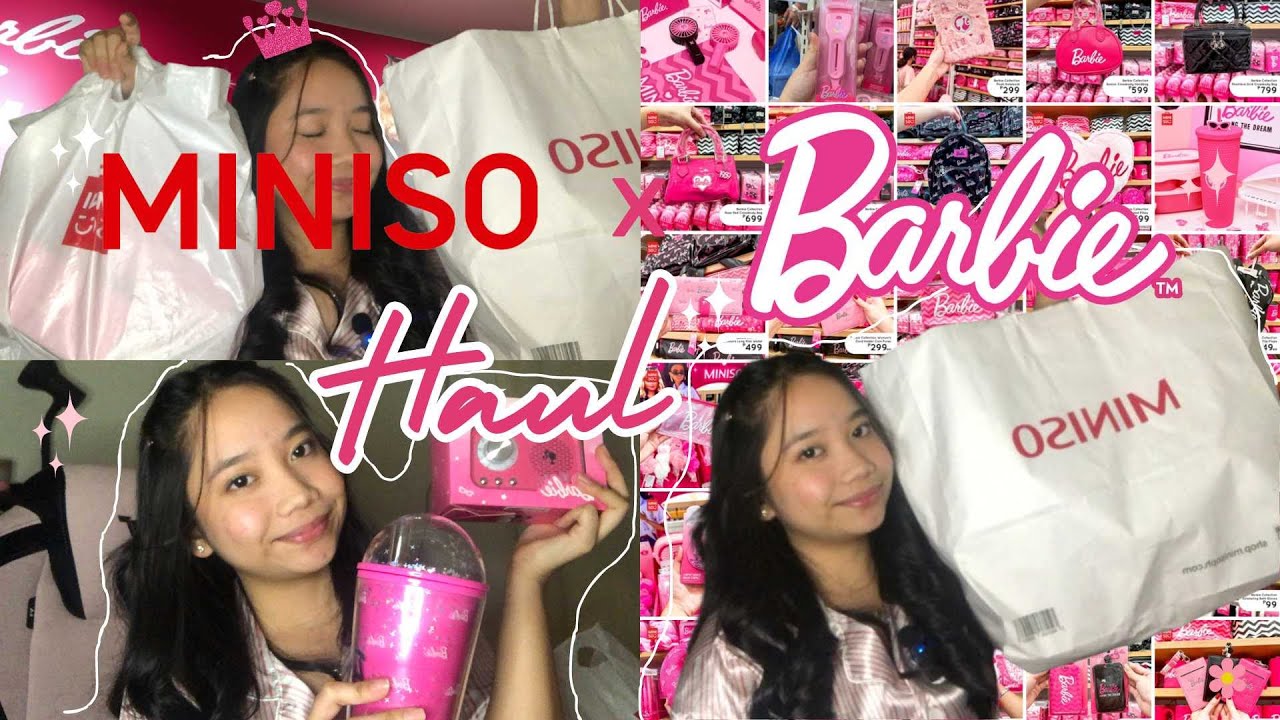 miniso x barbie collection haul pt. 1 🛍️🎀✨ | ph 2024