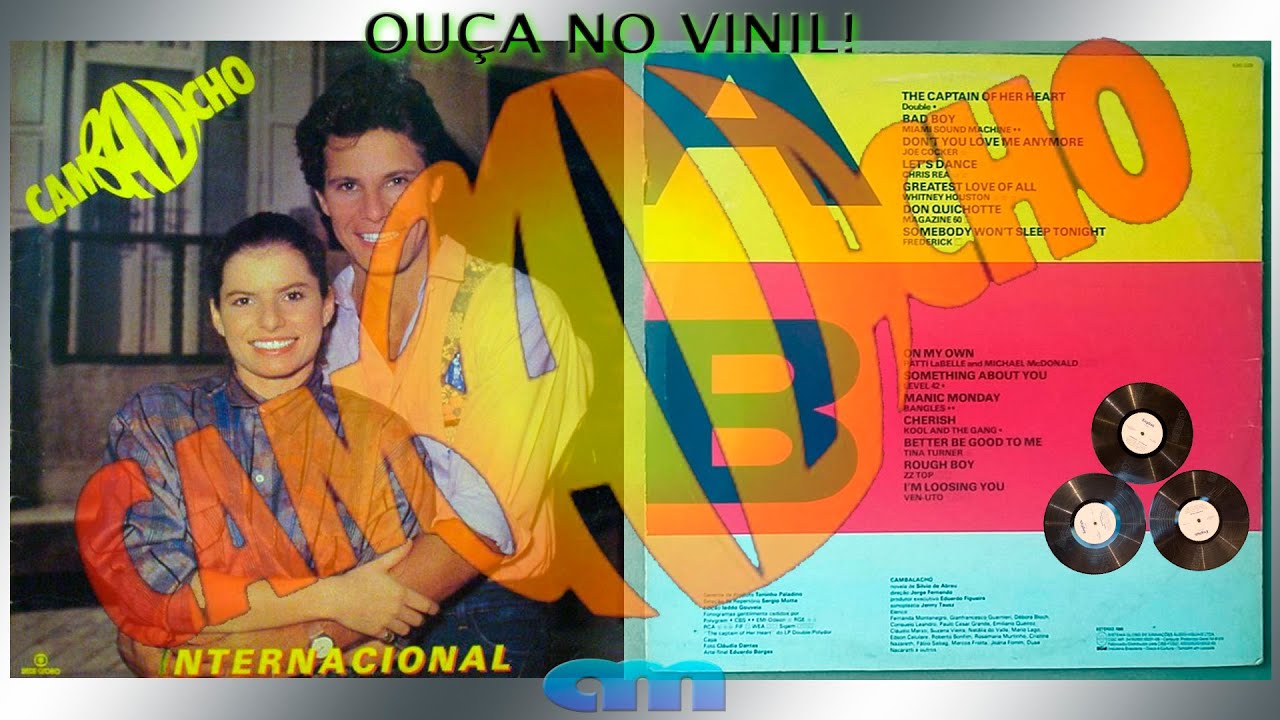 Ouça no Vinil! - Novela Cambalacho (Internacional) - 1986