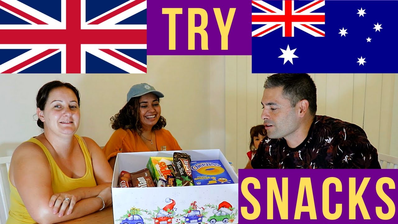 British Try Australian Snacks
