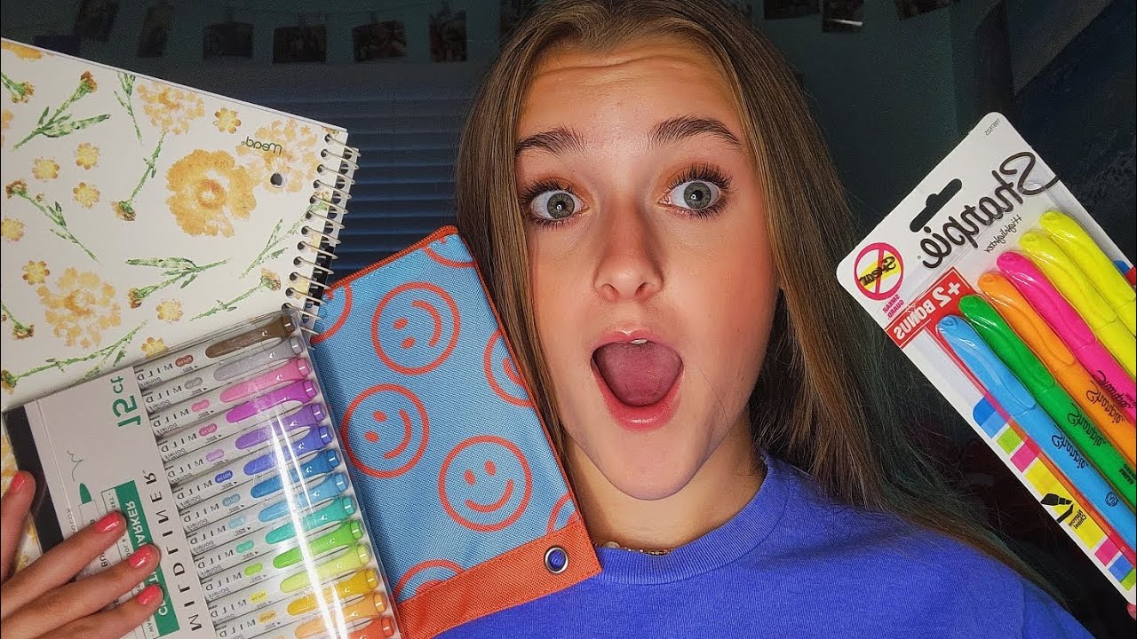 ASMR Back To School Haul 2023! ♡✏️ + TIPS (Whispers and LOTS of Tapping)