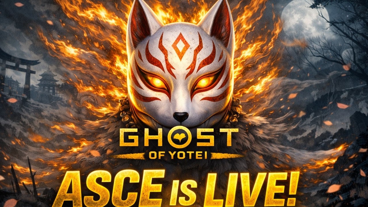 FINDING KITSUNE |GHOST OF YOTEI DAY 3| ASCE LIVE | VALO BP GIVEAWAY | !ENTER