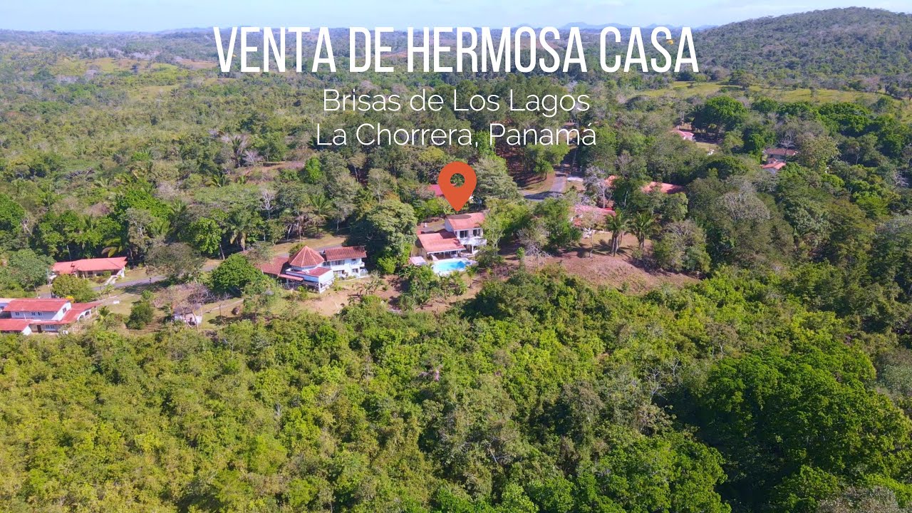 VIVE RODEADO DE NATURALEZA 📲+507 6789-7157  Hermosa Casa en Brisas de Los Lagos, La Chorrera PANAMÁ