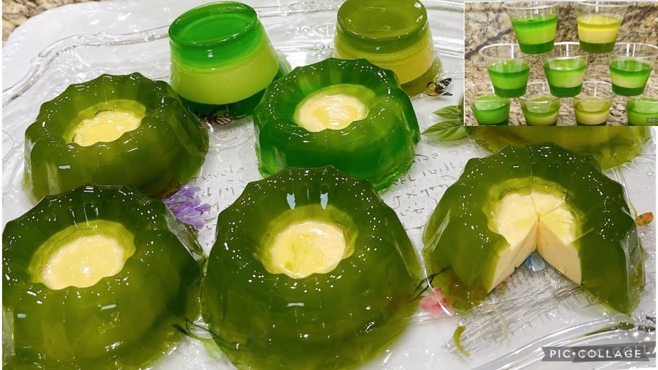 Cách Làm BÁNH FLAN LÁ DỨA RAU CÂU Cấp Tốc KHÔNG CẦN HẤP cực kỳ dễ làm tại nhà Tina mai Louisiana USA