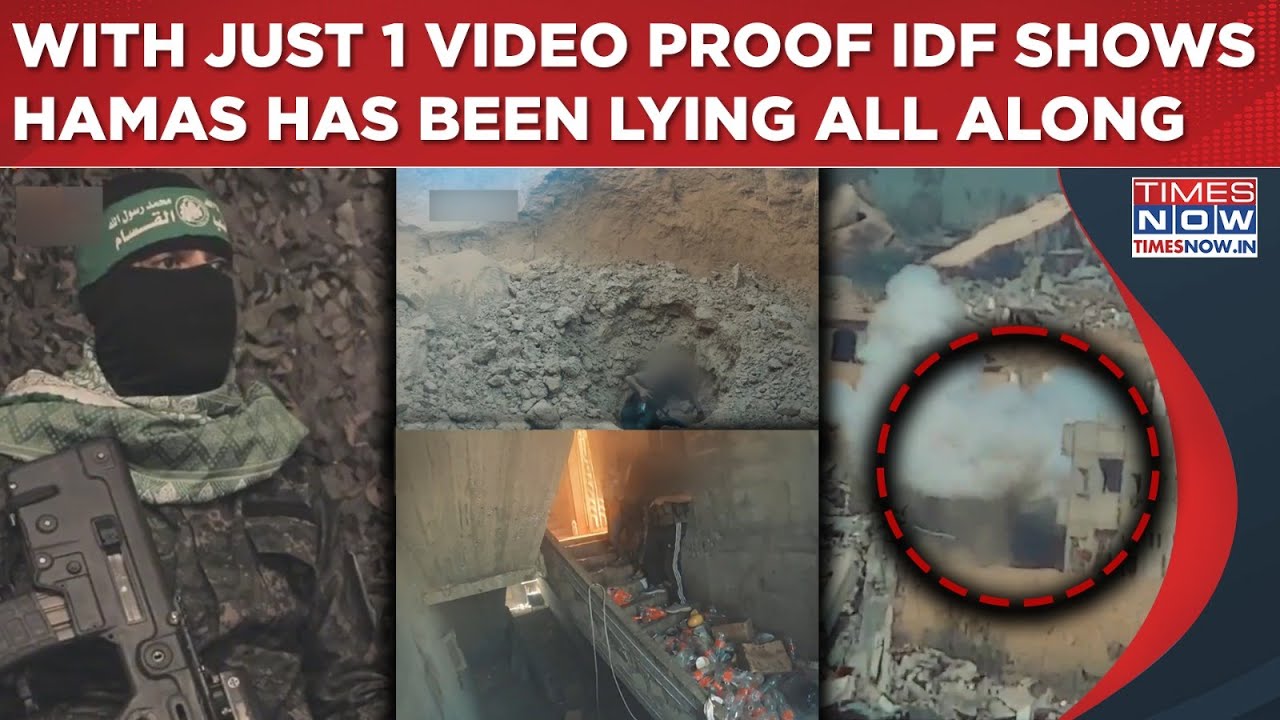 IDF's Video Proof Shreds Hamas' Lies| Strong Counter Completely Exposes Terrorists In Gaza City Op