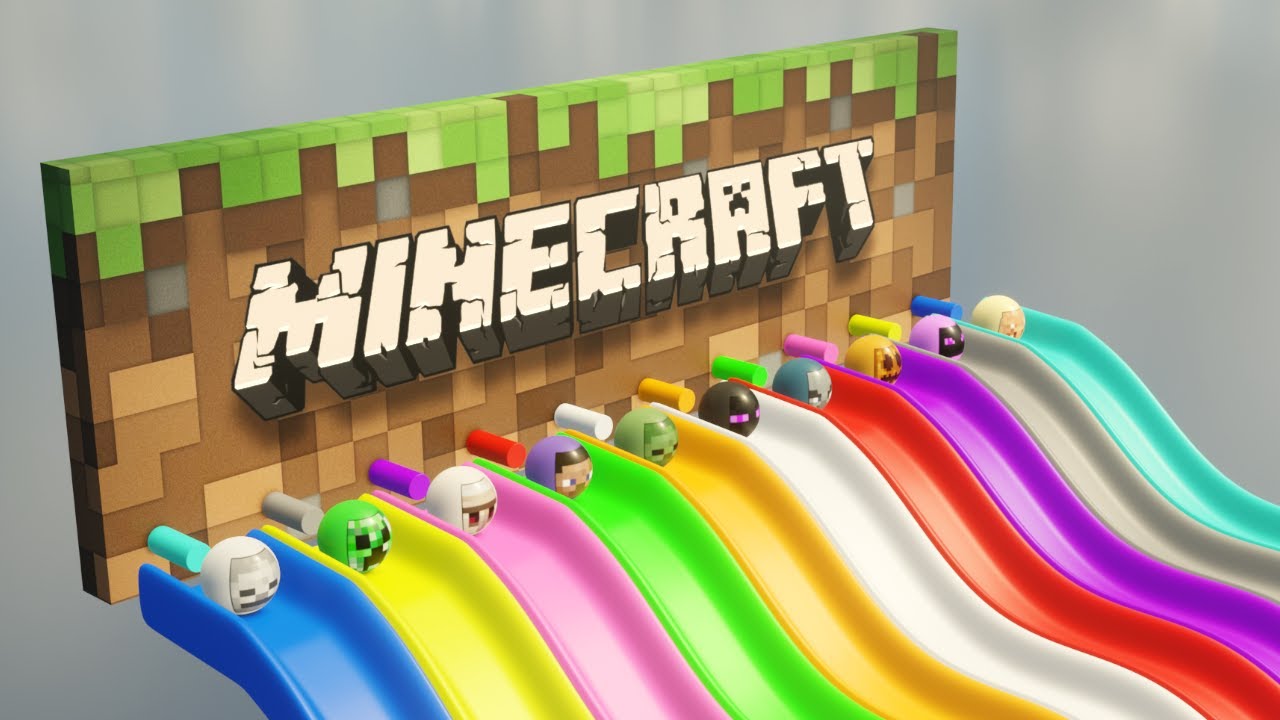 Minecraft Marble Run Race