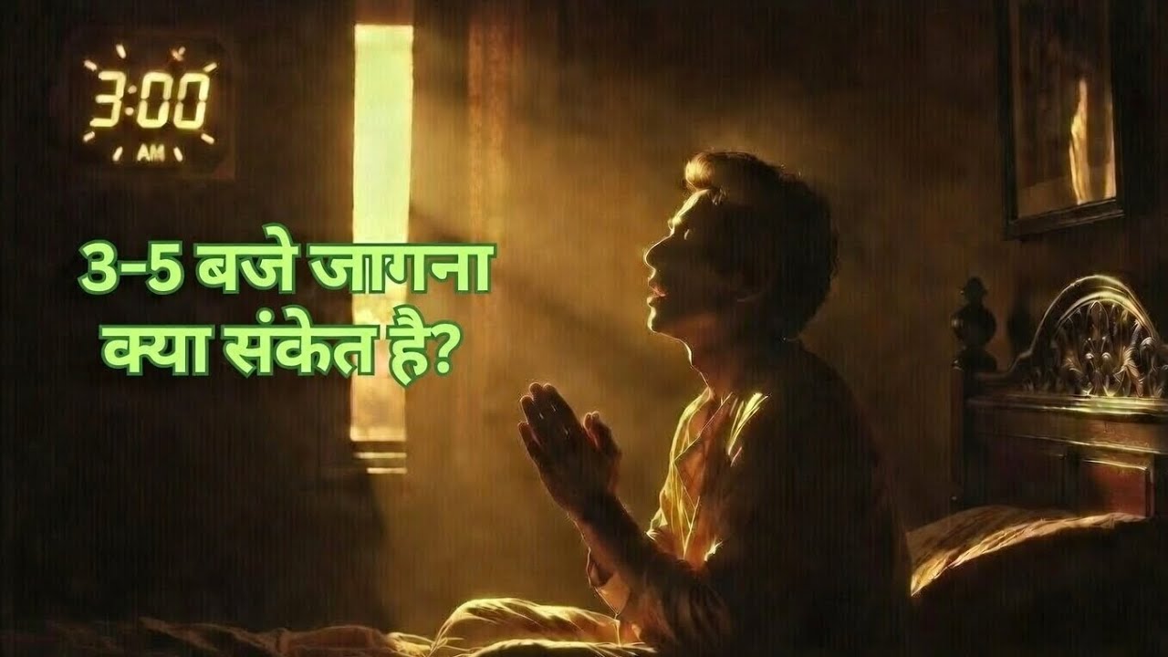“रात 3–5 बजे नींद खुलना क्या संकेत है? ब्रह्म मुहूर्त का गूढ़ रहस्य