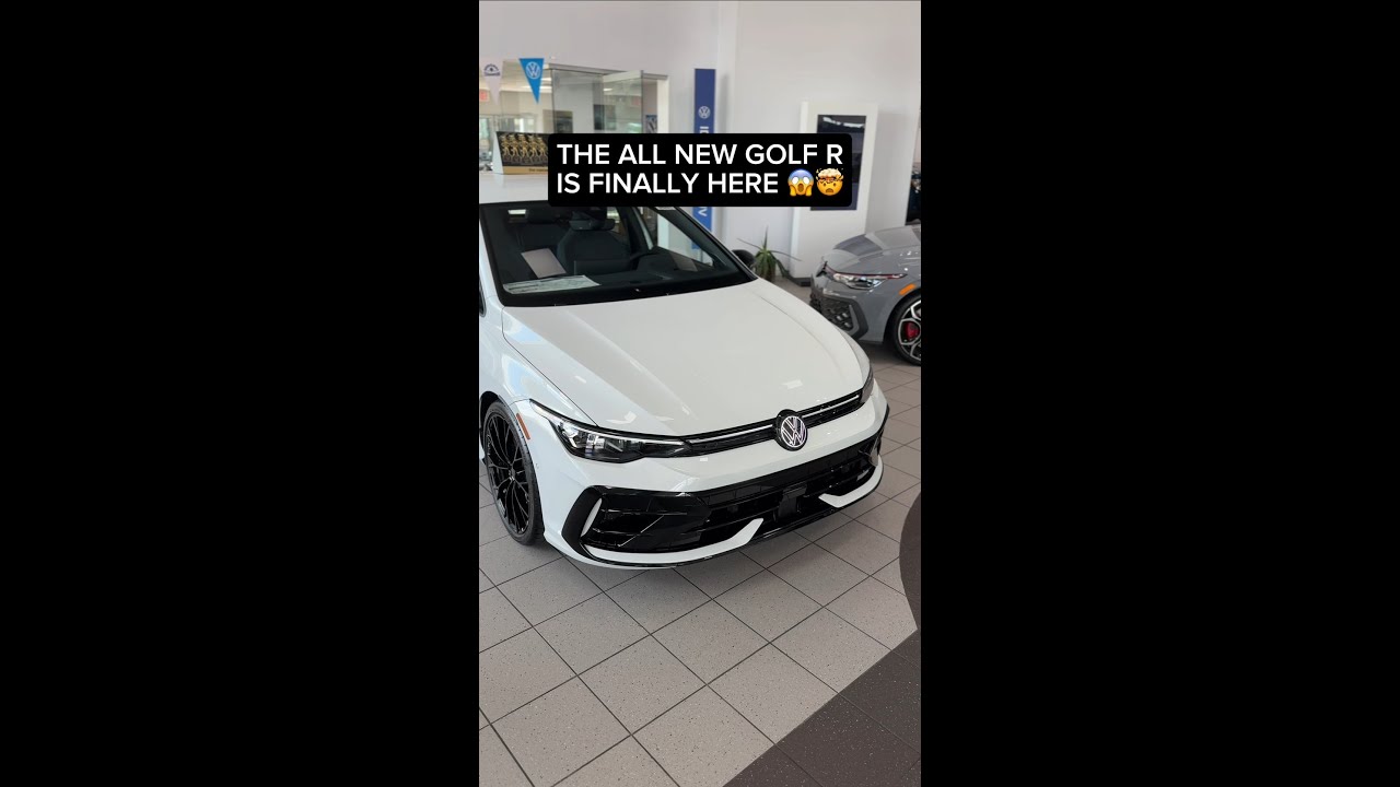 The all new MK8.5 Golf R has arrived!