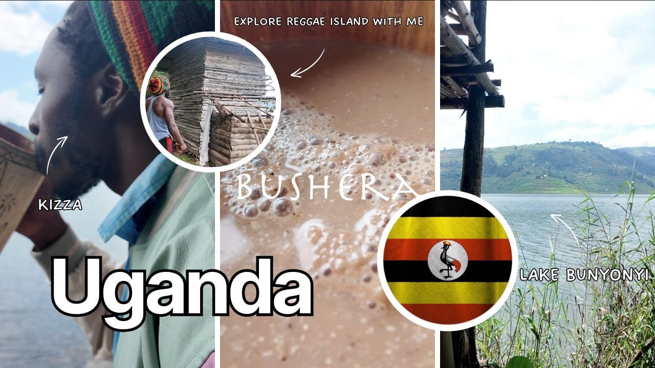 Reggae Island | Hello Uganda 🇺🇬 | Self-Sustainable, Self Made Eco Lodge | #lakebunyonyi